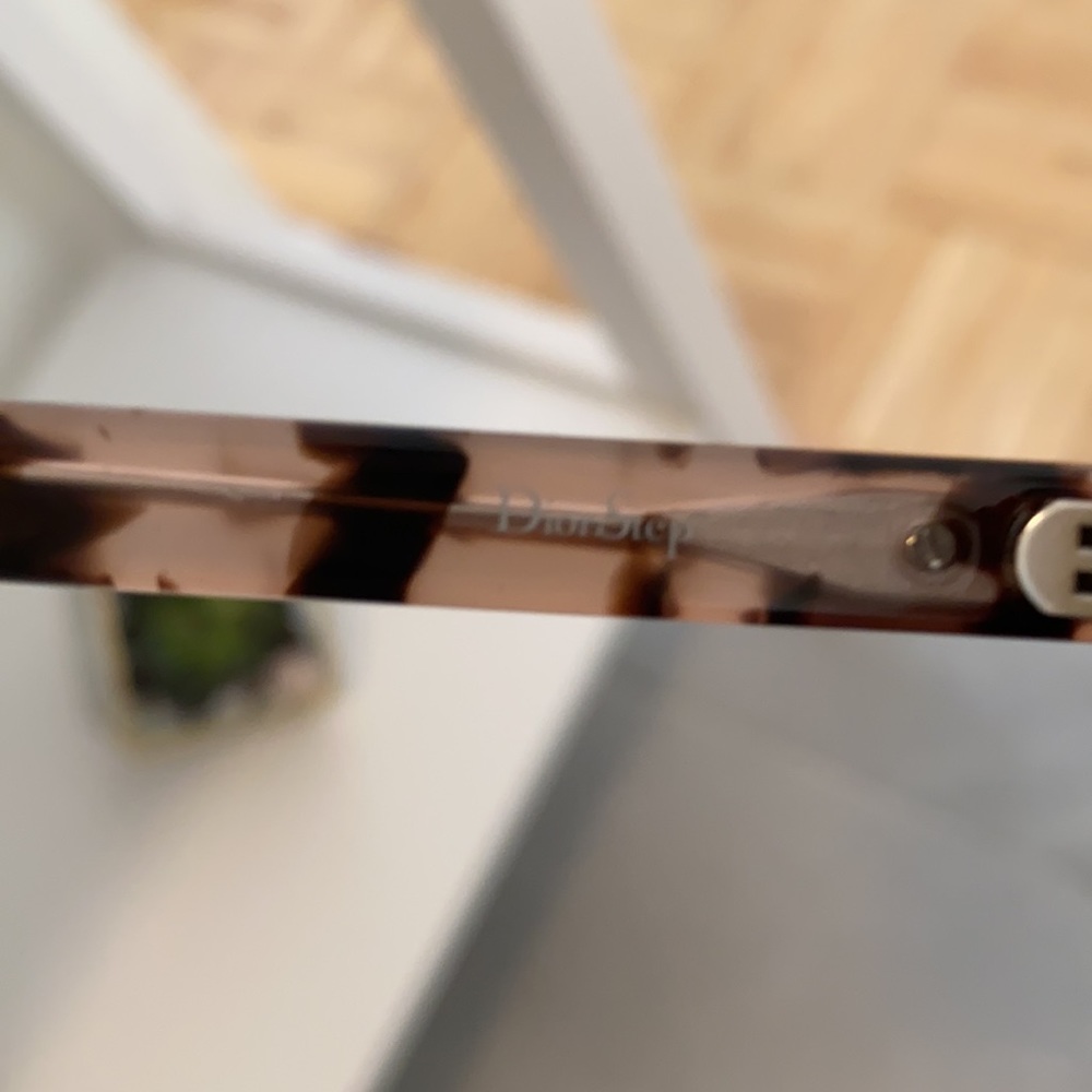 Christian Dior Diorstepf 3Y6/R2 Havana Rose w Pink Mirror Lens Sunglasses Italy - Picture 8 of 13